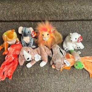Ty beanie baby bundle lot 8 retired vintage amazing condition 8 for 1